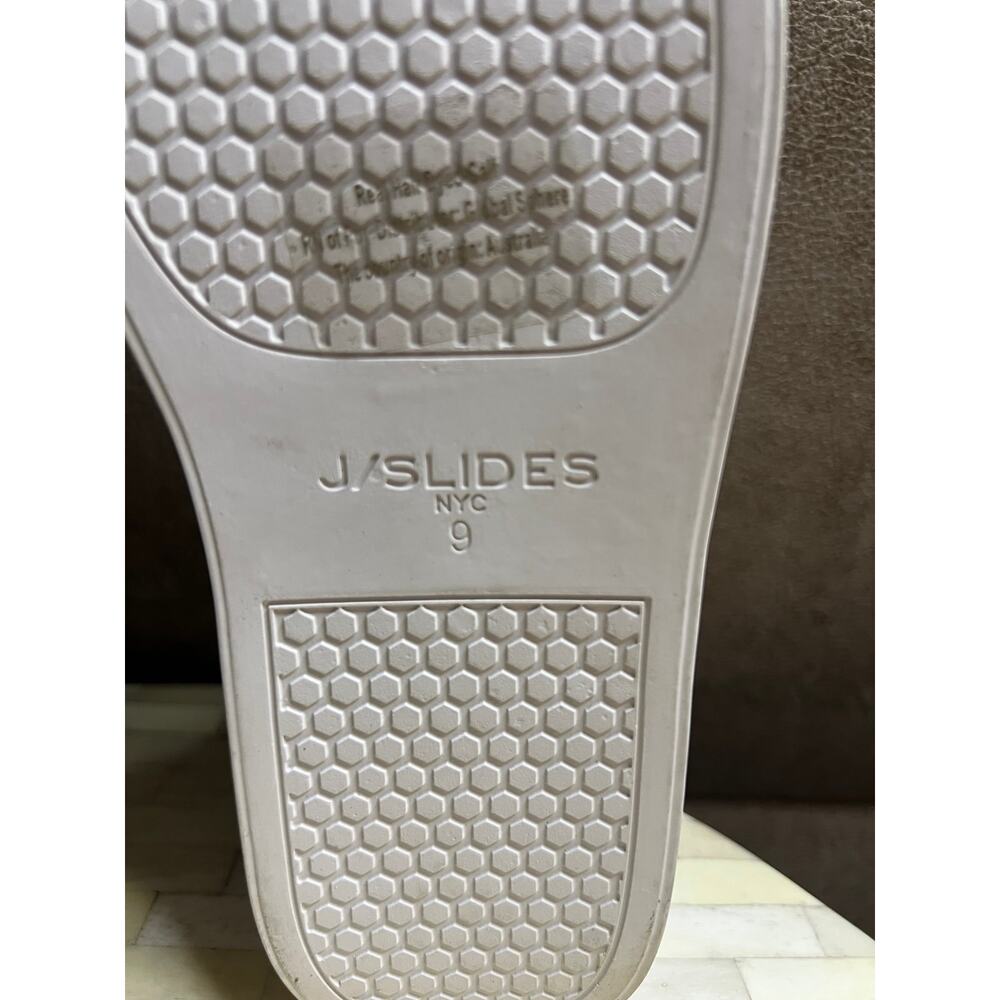 J/Slides Ludlow Metallic Calf Hair High-Top Sneakers - Picture 12 of 12